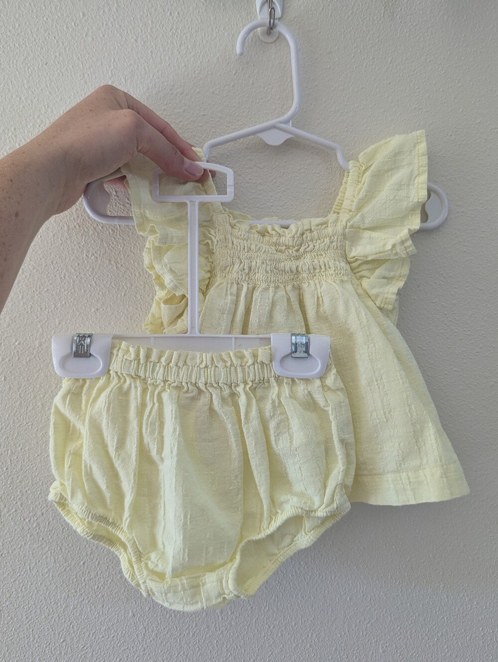 Light Yellow Cotton Outfit
